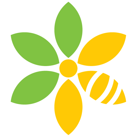 Watch for this Pollinator Ribbon Icon throughout The Greenway!