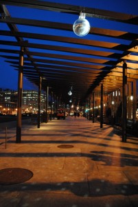 Disco Balls at North End Parks