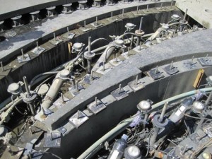 The Underside of the Rings Fountain