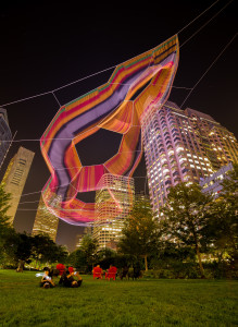 Janet Echelman Sculpture, 2015