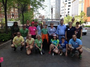 G1 volunteer planting crew