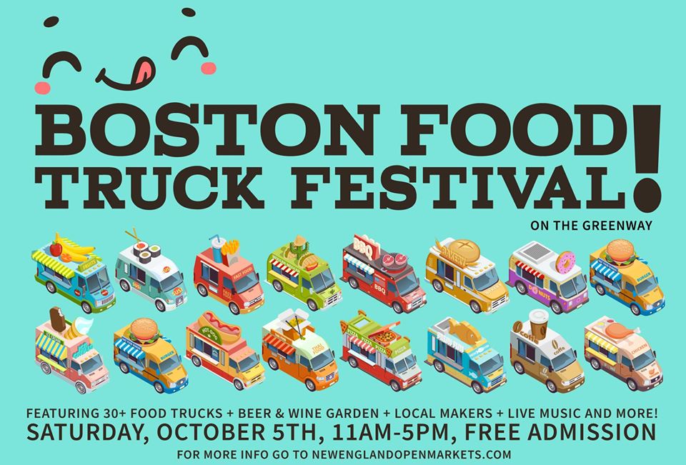 Boston Food Truck Festival on The Greenway The Rose Kennedy Greenway