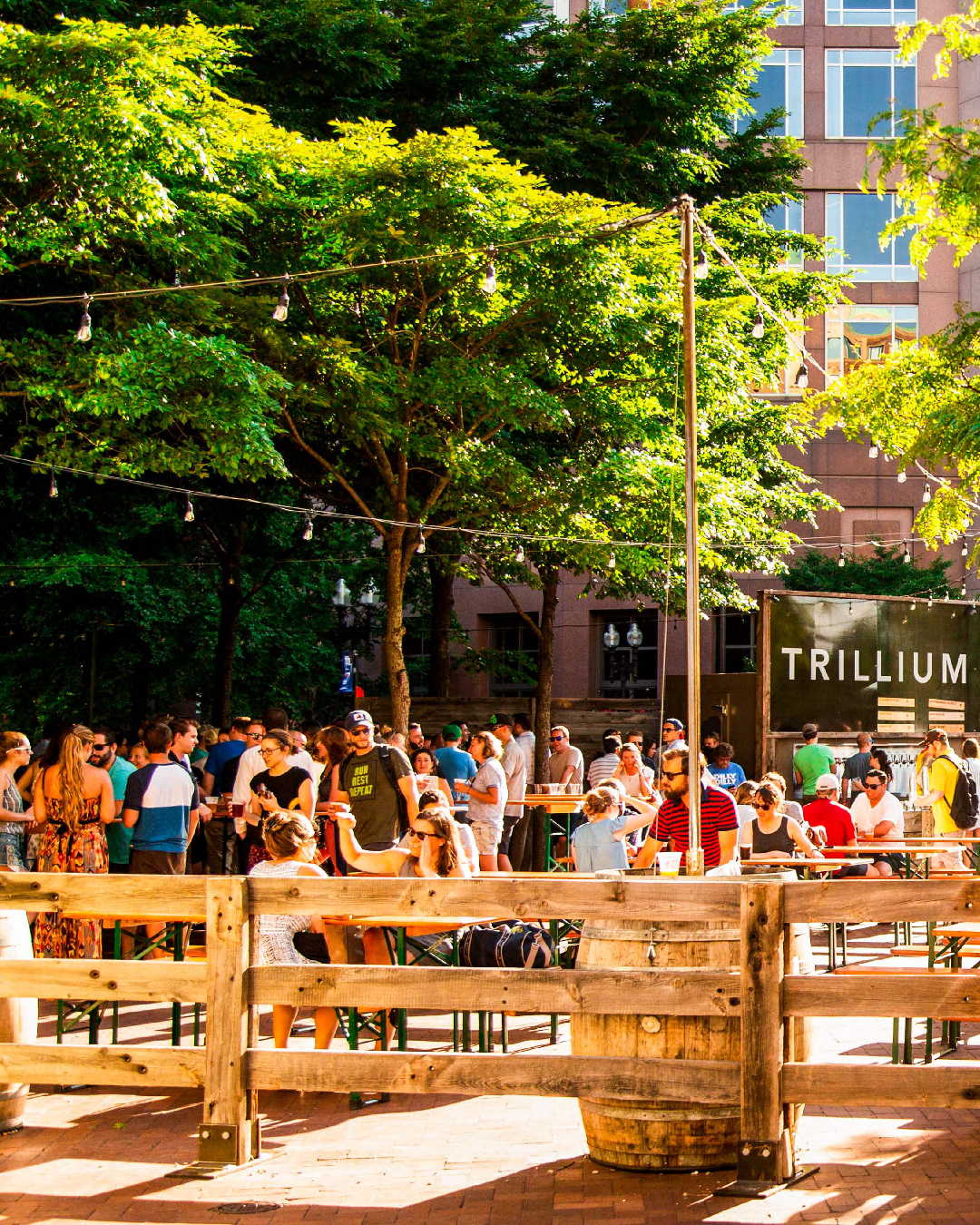 Trillium Garden on The Greenway