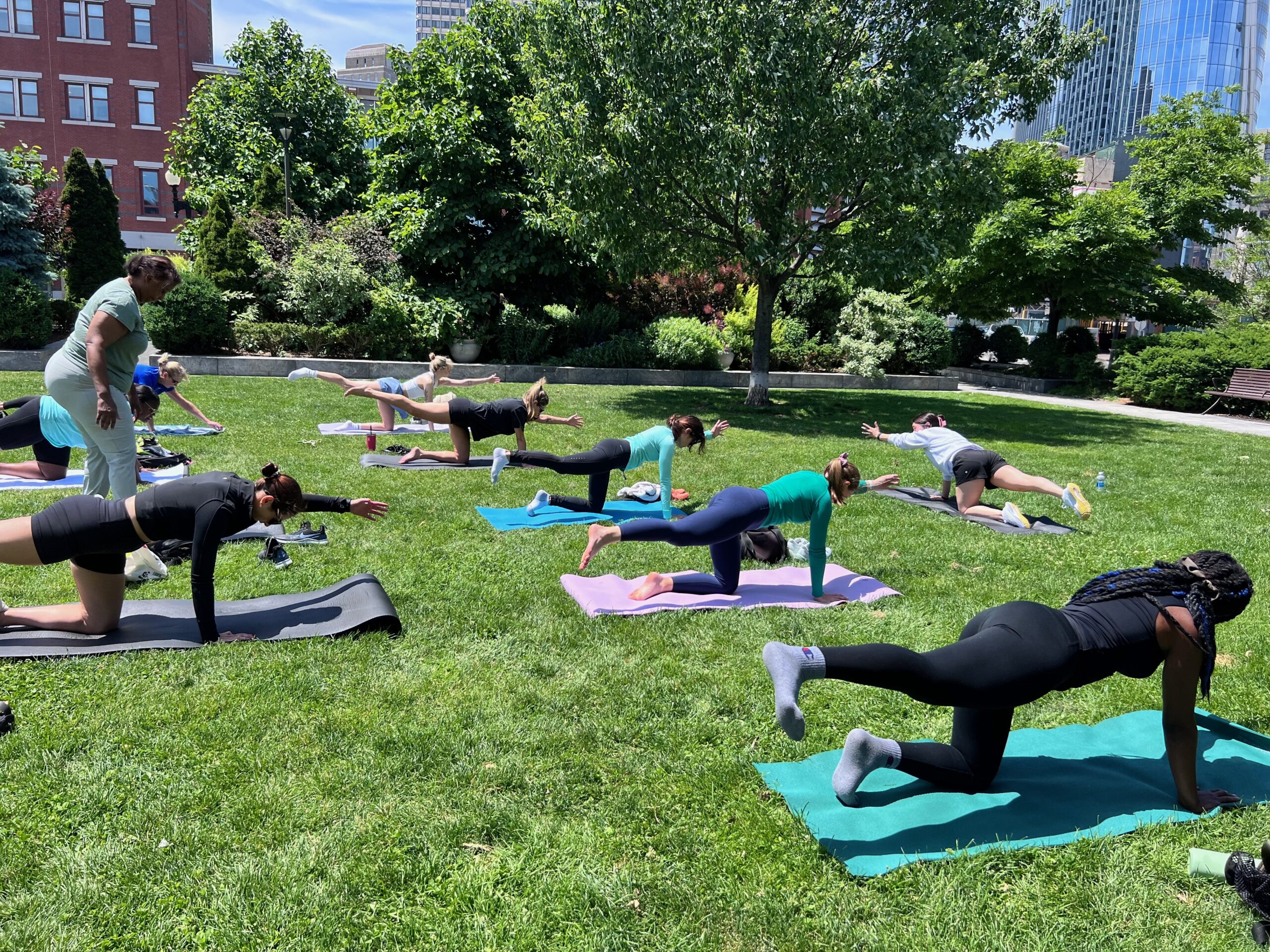 Outdoor Pilates by Movement with Jill