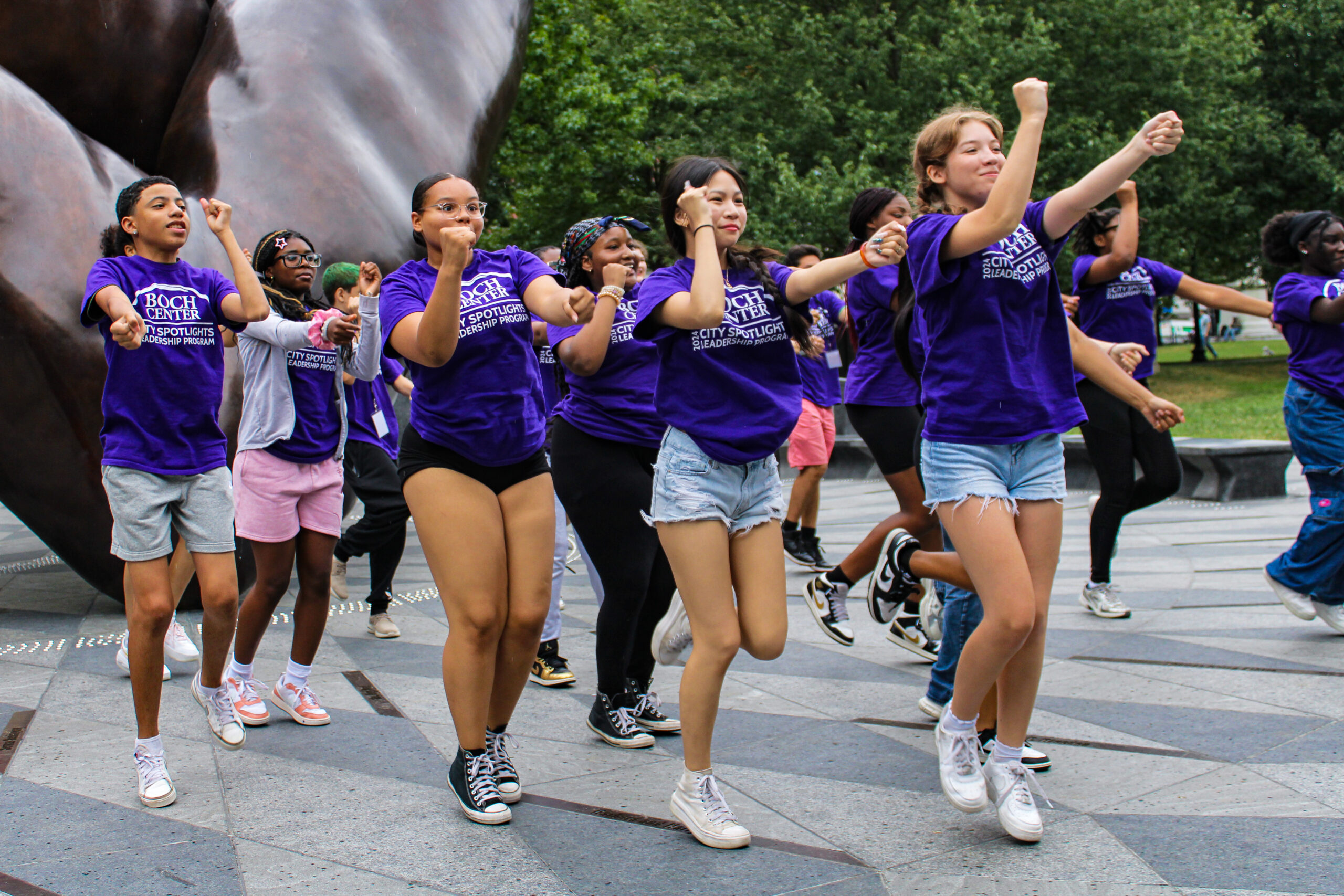 City Spotlights Teen Leaders Pop Up Dances