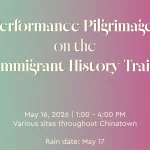 Performance Pilgrimages on the Immigrant History Trail