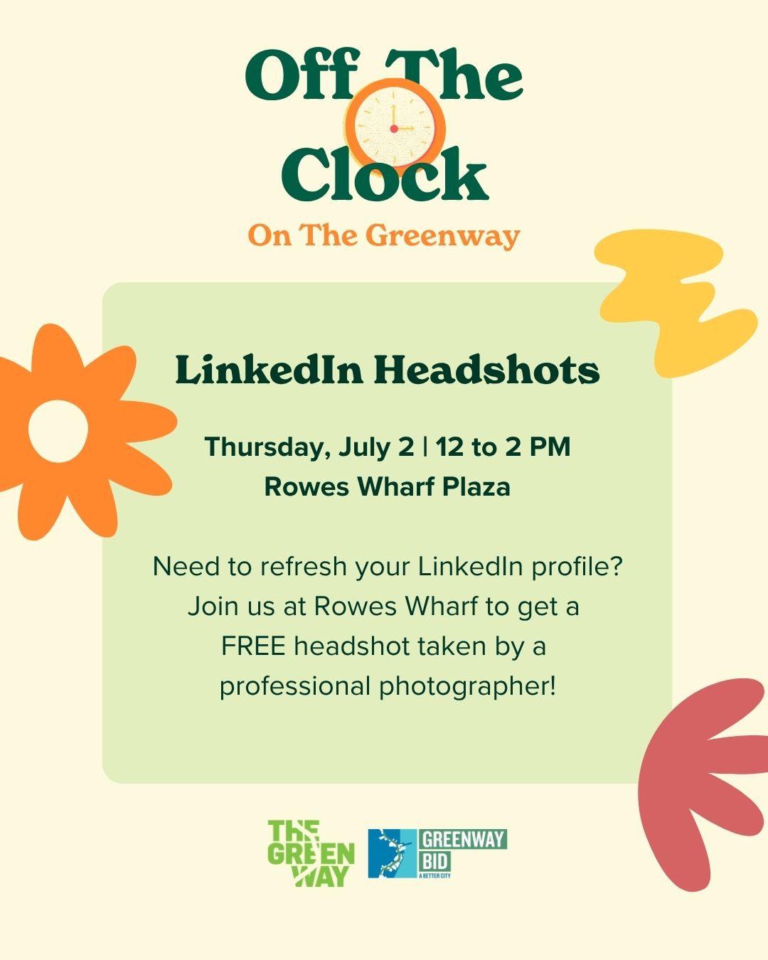 Off The Clock: LinkedIn Headshots