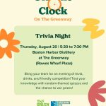 Off The Clock 2026: Trivia Night at Boston Harbor Distillery