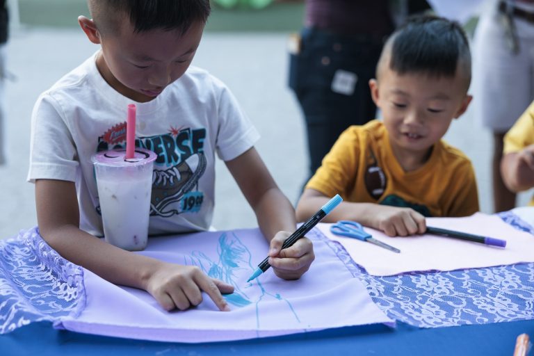 Photos from Vivian Tran's 2026 Public Art Event for "because you are the sun; because you are the thread". 
as long as the sun lasts
Credit: Russell Laman