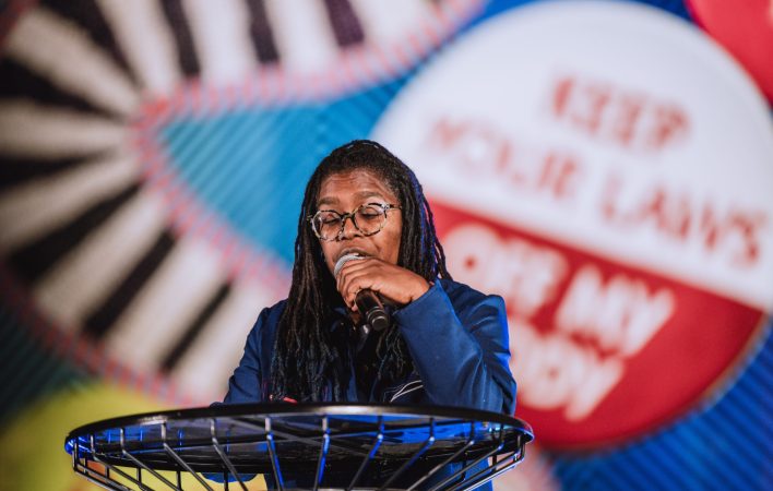 Opening Celebration for Jeffrey Gibson's 'your spirit whispering in my ear'
Photo Credit: Steve Osemwenkhae; @simplyoutstanding