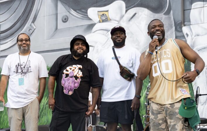 Photos taken by G. Ortiz on 6/25/22 at the Breathe Life Together Block Party.