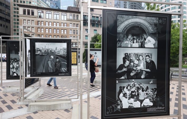 "Hip-Hop: Seen/Unseen" by Street Theory Gallery on the Greenway, in Boston Ma, on September 12, 2023. Photo by Dominic Chavez.........
Photo credit: Dominic Chavez