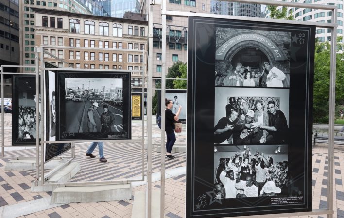 "Hip-Hop: Seen/Unseen" by Street Theory Gallery on the Greenway, in Boston Ma, on September 12, 2023. Photo by Dominic Chavez.........
Photo credit: Dominic Chavez