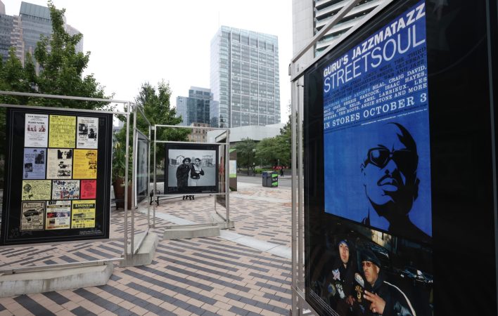 "Hip-Hop: Seen/Unseen" by Street Theory Gallery on the Greenway, in Boston Ma, on September 12, 2023. Photo by Dominic Chavez.........
Photo credit: Dominic Chavez
