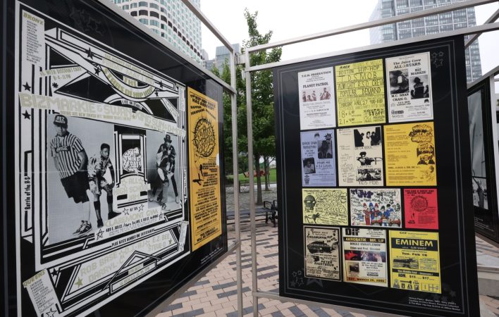 "Hip-Hop: Seen/Unseen" by Street Theory Gallery on the Greenway, in Boston Ma, on September 12, 2023. Photo by Dominic Chavez.........
Photo credit: Dominic Chavez