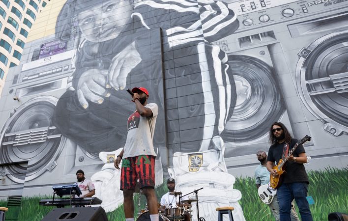 Photos taken by G. Ortiz on 6/25/22 at the Breathe Life Together Block Party.