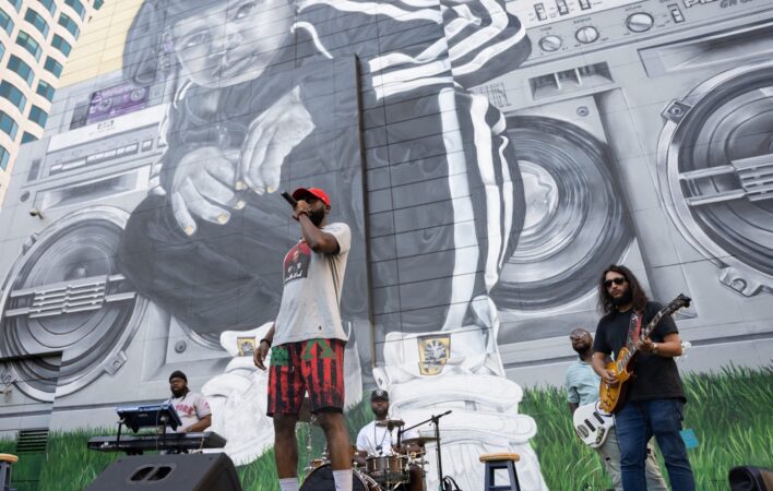 Photos taken by G. Ortiz on 6/25/22 at the Breathe Life Together Block Party.